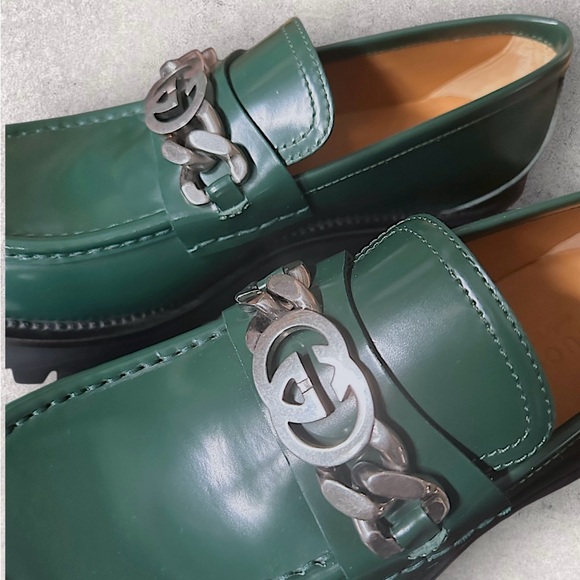 Gucci Logo Chunky Loafers - Picture 4 of 12
